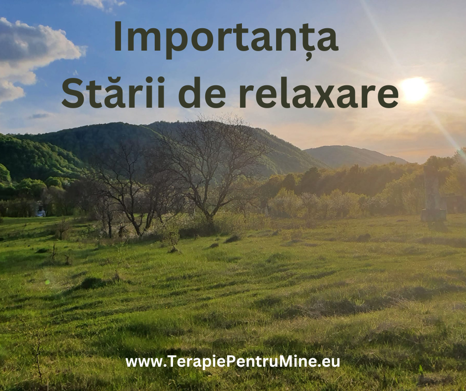 Importanța Stării de Relaxare: Fundamentul pentru O Viață Împlinită